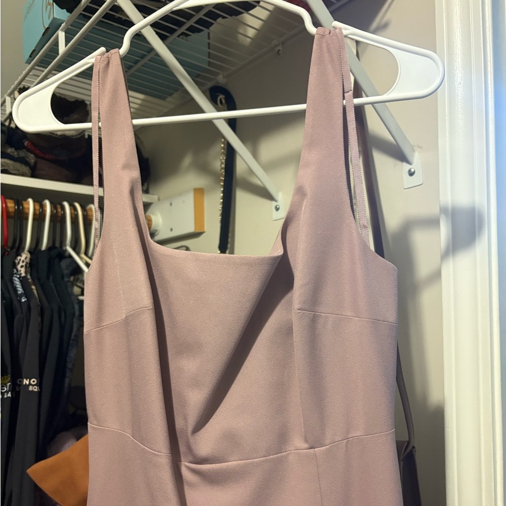 BHLDN Mauve Bridesmaid Dress - Picture 2 of 5